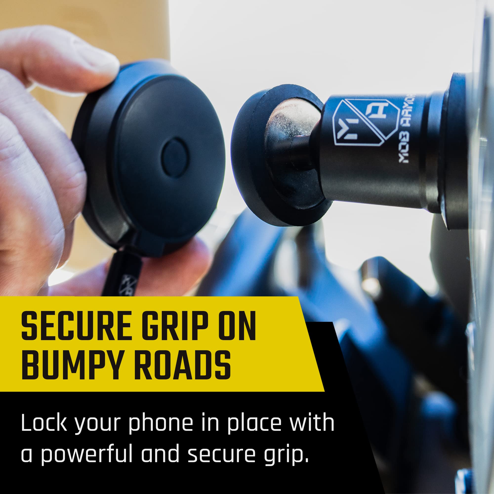 Mob Armor Flex Charge Plus 38W Dual USB C & USB A Car Charger with Wireless Charging Mount - Fast Charging for Android & iPhone - Perfect for Road Trips & Daily Commutes