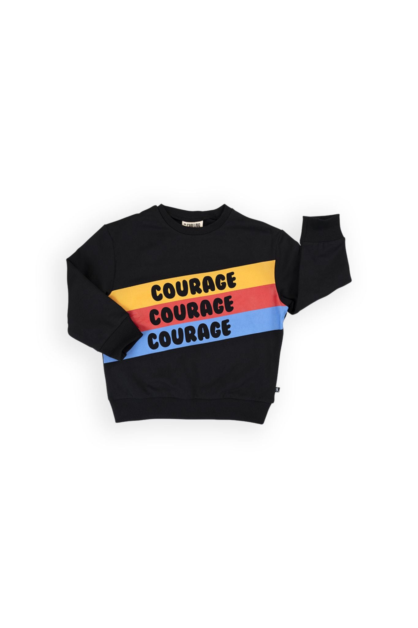 Courage French Terry Sweater for Toddlers - Unisex Cotton Pullover for Boys & Girls | Perfect for Playdates, Preschool & Cozy Family Outings