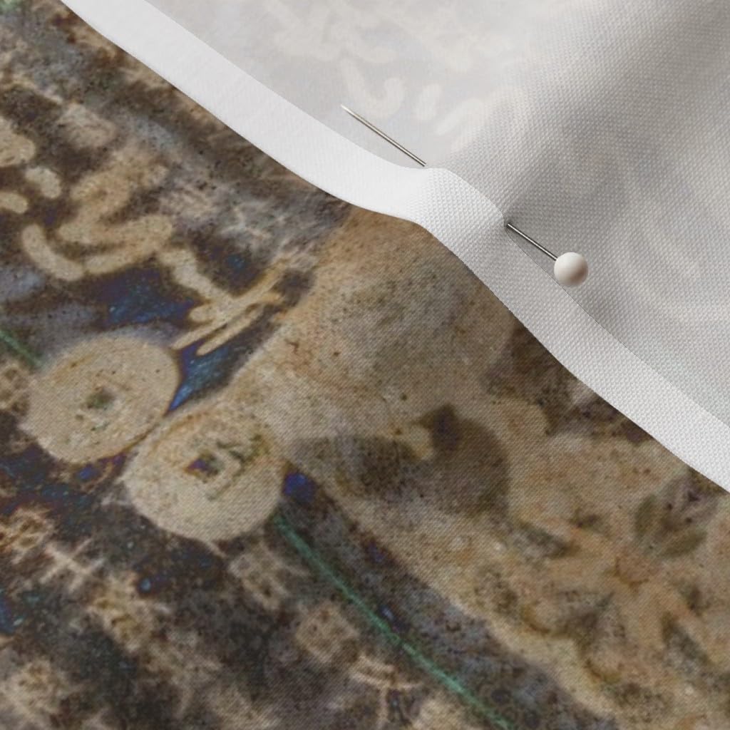 Earth Asian Fashion Tones Printed Petal Signature Cotton Fabric by Spoonflower - Premium Fabric by The Yard for Sewing, Quilting, Apparel & Home Decor - Perfect for DIY Crafts, Fashion Design & Bohemian Home Decor