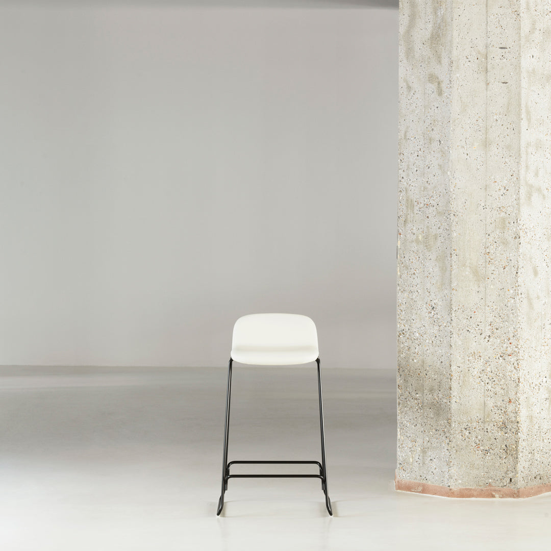 Just Counter Stool with Back - Fully Upholstered Bar Stool for Kitchen Island, Breakfast Nook & Home Bar | Comfortable & Stylish Seating Solution
