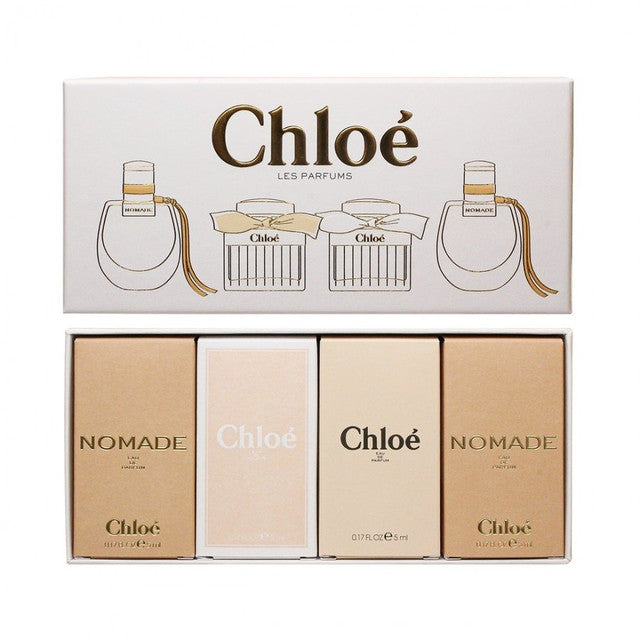 Miniature 4 Piece Eau De Parfum Set - 4X5ml Travel-Size Luxury Perfume Samples - Perfect for Travel, Gifts & Fragrance Testing