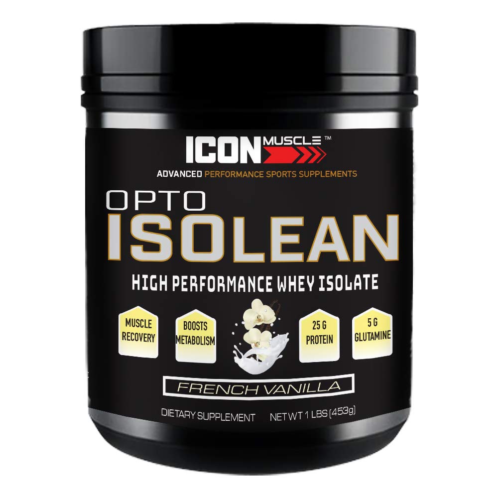 Icon Muscle Isolean Whey Protein Isolate Powder - Chocolate Mint Flavor, 1 Pound | High-Quality Protein Supplement for Muscle Recovery, Weight Loss & Fitness | Perfect for Post-Workout Shakes, Smoothies & Healthy Snacks