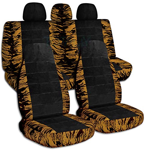 Brown Snow Tiger & Black