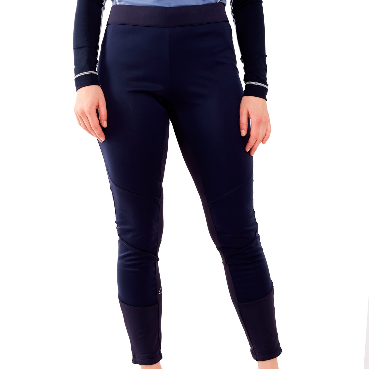 SWIX Women's Delda Light Softshell Nordic Ski Pants - High-Intensity Winter Running Tights for Cross-Country Skiing & Cold Weather Training