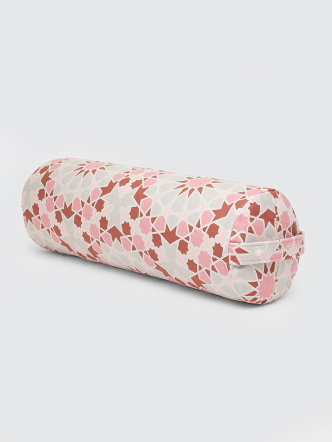 Manduka Enlight Technology Meditation Yoga Bolster Cushion - Premium Support for Yoga, Meditation & Relaxation - Perfect for Home, Studio & Travel Use