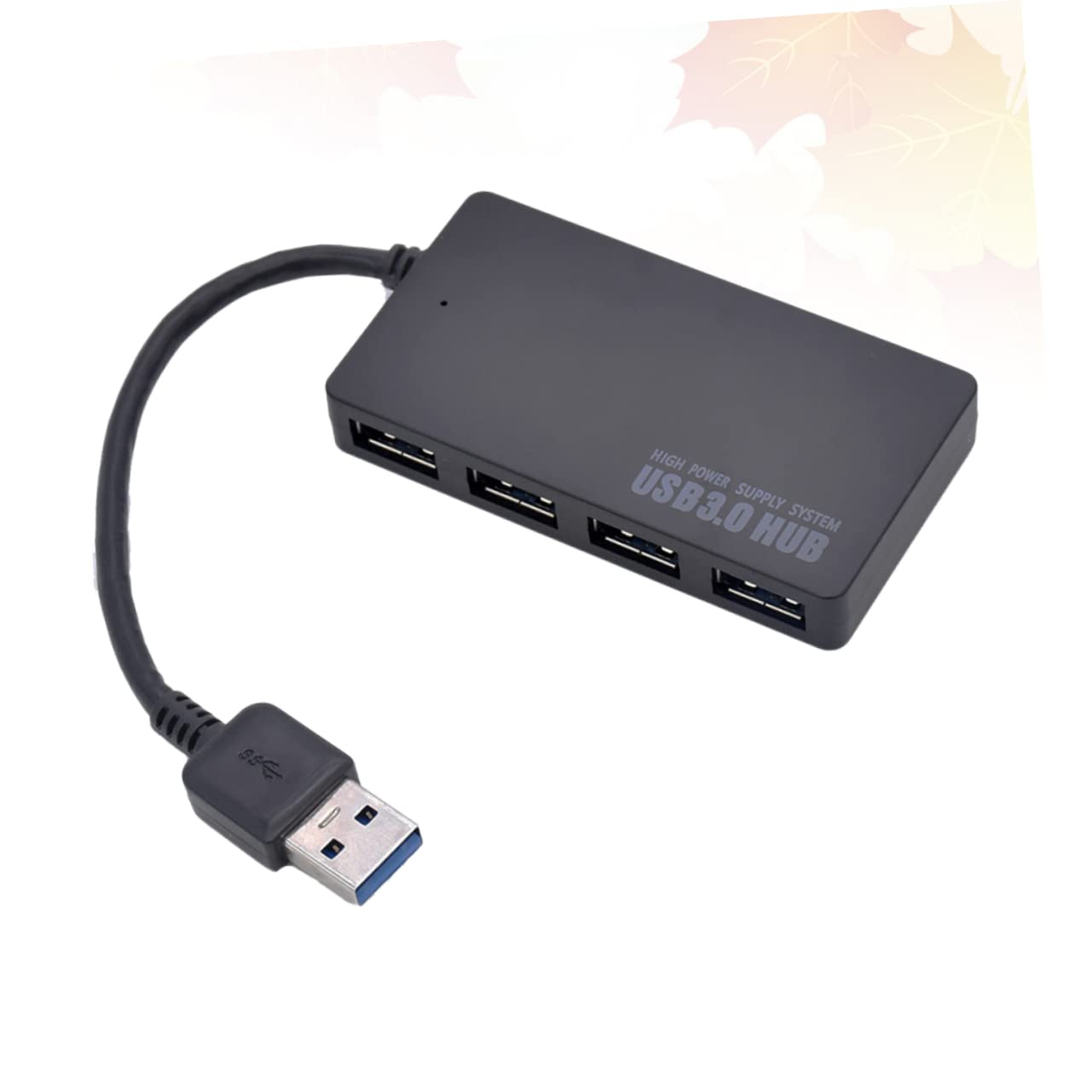 Gadpiparty 2-Pack 4-Port USB Hub Splitter with Ultra-Thin Design - Multi-Interface USB A Adapter Connector for Laptop, PC, Phone Charging & Office Use