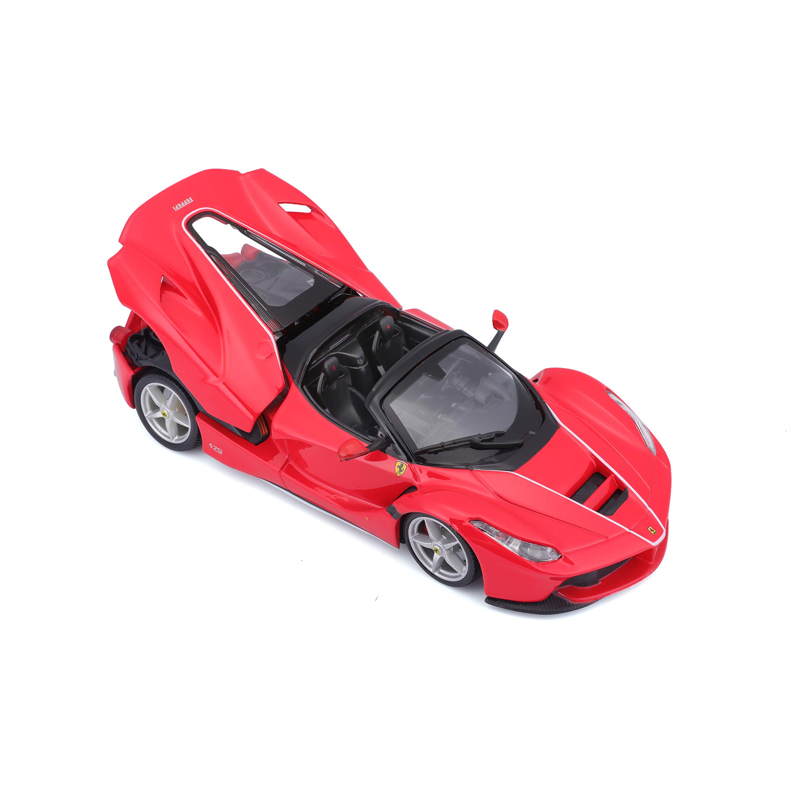 Bburago 1:24 Scale Ferrari LaFerrari Aperta Die Cast Model Car - Collectible Racing Toy for Display & Play - Perfect for Car Enthusiasts & Gift Giving