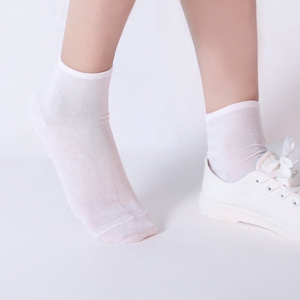 EABERN Women's Thin Cotton Socks - Soft, Breathable, Comfortable Above Ankle Crew Socks (6/9/12 Pairs) for Everyday Wear, Workout & Casual Outfits