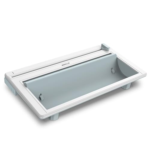 Premium Vinyl Roll Holder with Built-in Trimmer for Cricut Maker 3/Maker/Explore Air 2/3 - Compatible with Smart Vinyl & Heat Transfer Iron On - Perfect for DIY Crafts, Home Decor, and Personalized Gift Making