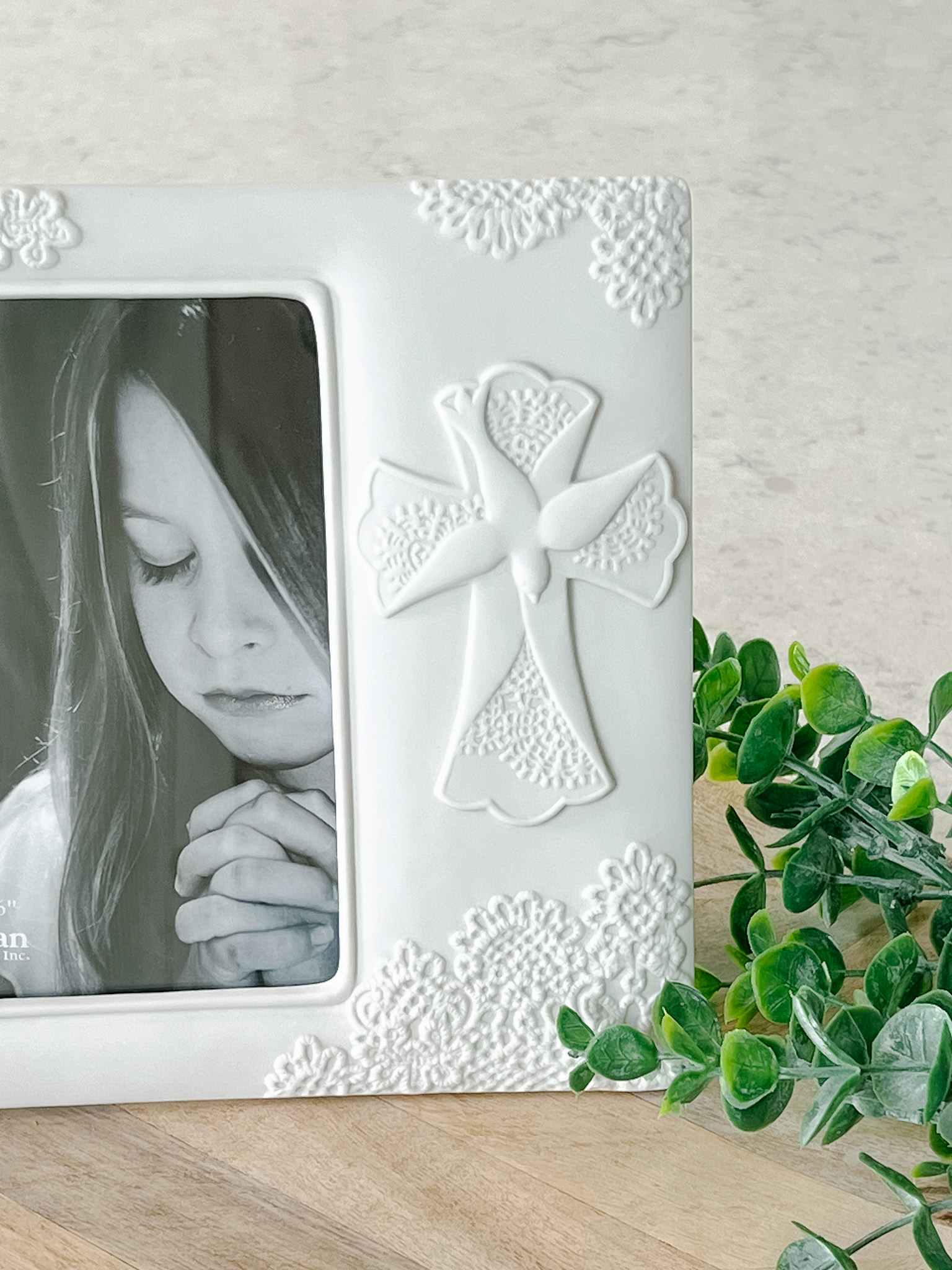 Custom Confirmation Frame - Personalized Keepsake for Baptism, First Communion & Religious Ceremonies | Perfect Gift for Special Occasions
