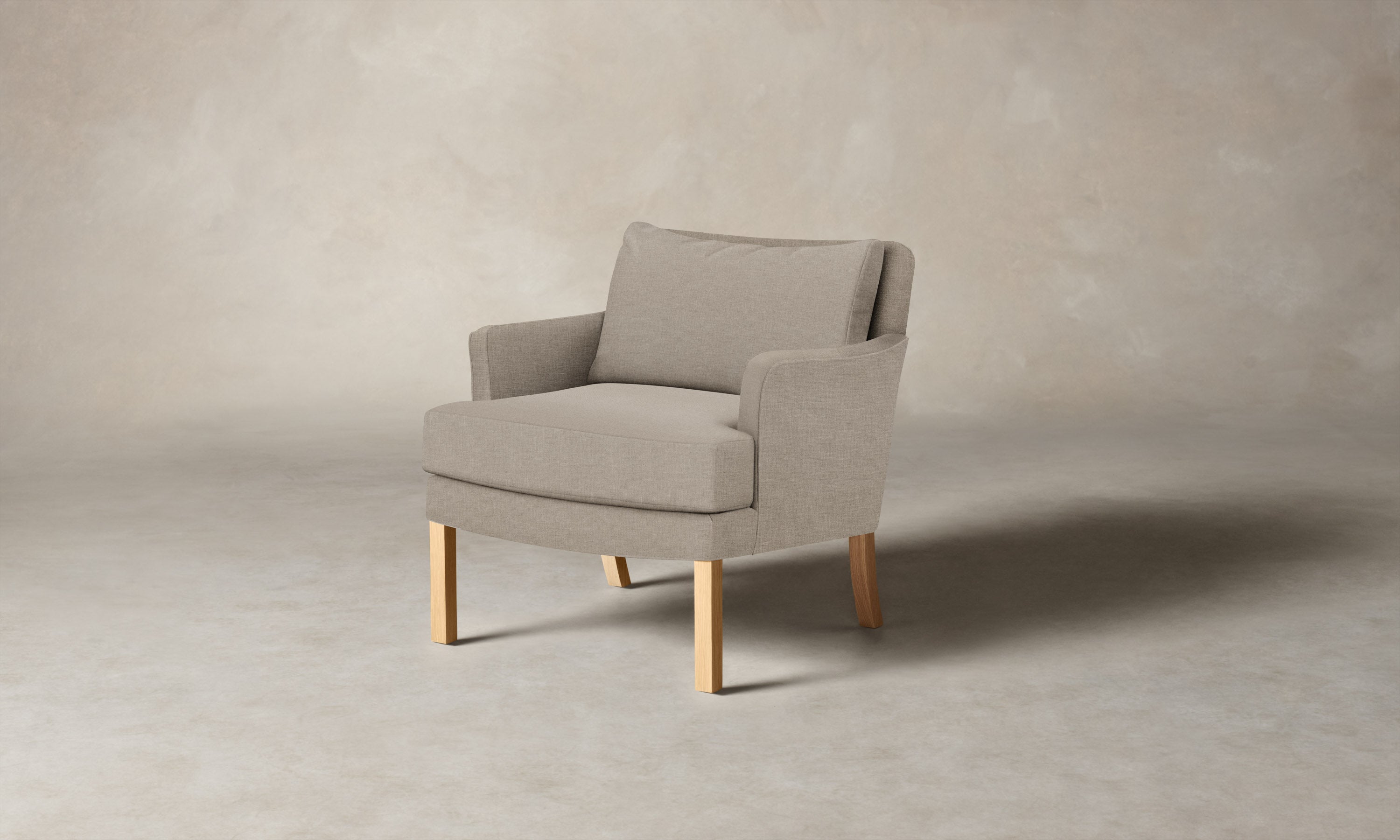 Kaye Chair - Premium Performance Linen Weave Beige Office Chair for Home & Workspace - Ergonomic Comfort for Long Hours of Sitting