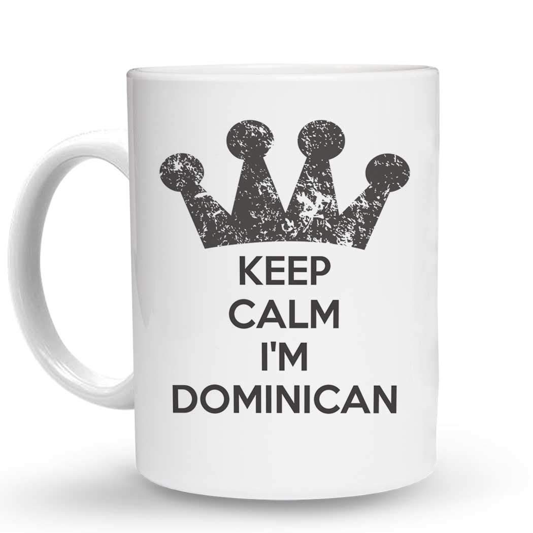 KEEP CALM I'M DOMINICAN - 11 Oz Ceramic Coffee Mug | Unique Dominican Pride Gift | Perfect for Coffee, Tea & Hot Chocolate at Home or Office