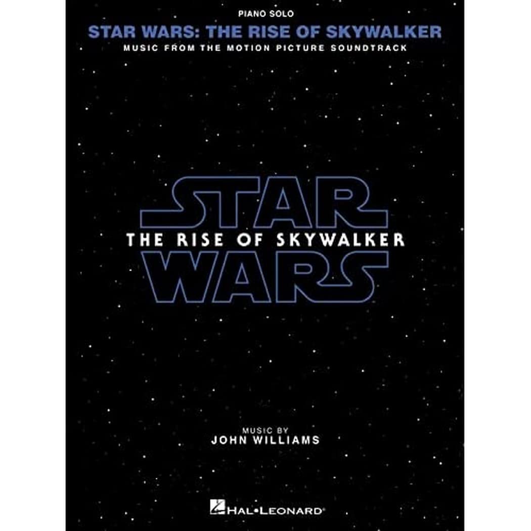 Star Wars: The Rise of Skywalker Piano Solo Soundtrack Book - John Williams Movie Music Score with Full-Color Photos | Perfect for Piano Players & Film Music Fans | Home Practice, Recitals & Gift Giving