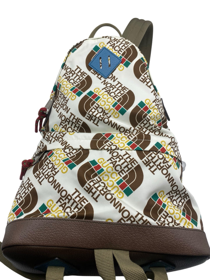 Gucci x The North Face Unisex Waterproof Hiking Backpack - Durable Travel & Outdoor Adventure Backpack for Men & Women
