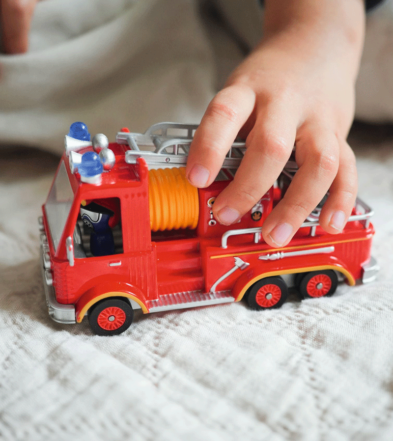 Captain Fire Crazy Motors by Djeco - Exciting Wooden Racing Car Toy for Kids - Perfect for Pretend Play & Adventure Games