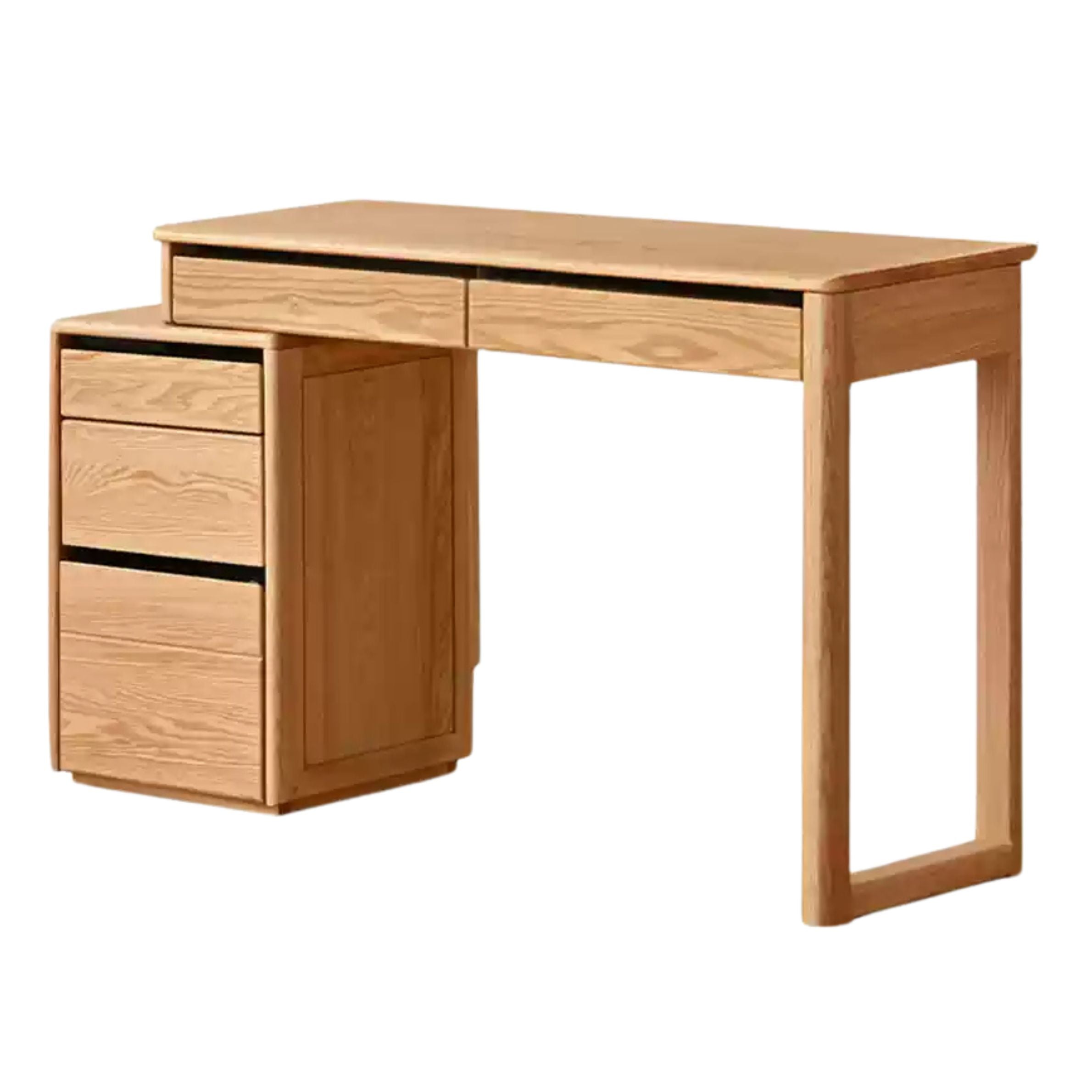 (47.2-59.4) x15.7x29.5 inch / (120-151)x40x75 сm /Natural Wood Color/Retractable desk