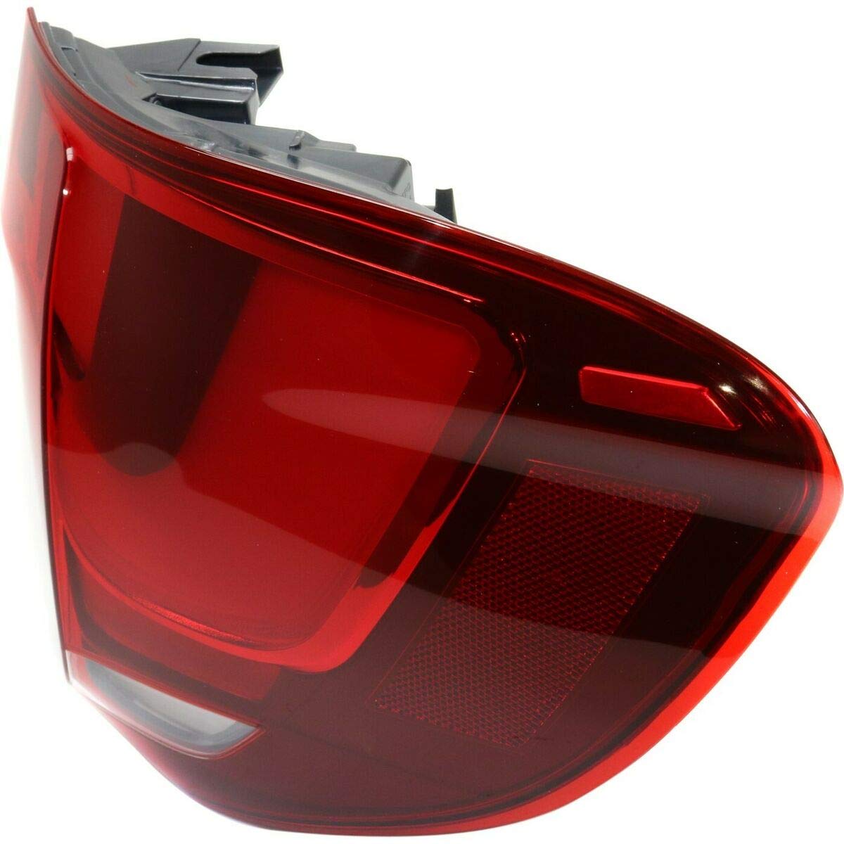 2014-2018 BMW X5 Right Outer LED Tail Light Replacement - OE Style Clear & Red with Bulb | Perfect for Night Driving & Enhanced Safety