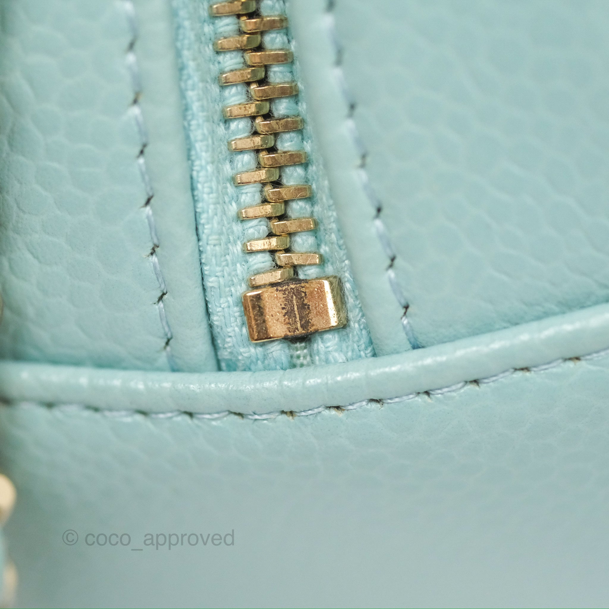 Chanel Camellia Embossed Round Clutch With Chain - Tiffany Blue Caviar Leather Crossbody Bag for Women | Perfect for Evening Parties, Weddings & Special Occasions