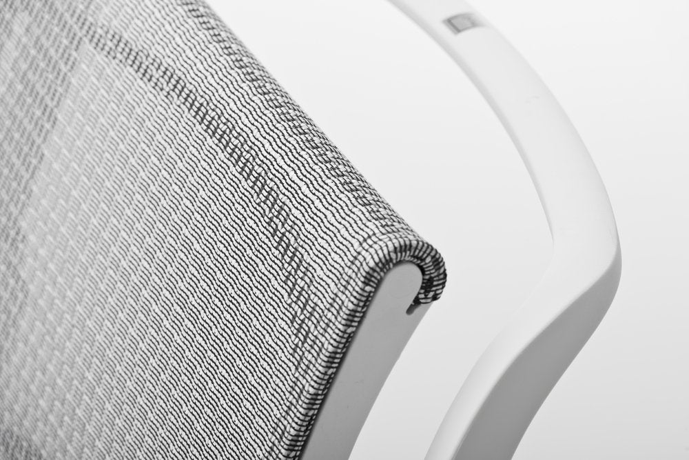 Moll Scooter Chair - White | Foldable Rolling Stool for Home, Office & Workshop | Compact Mobility Seat with Wheels for Easy Movement