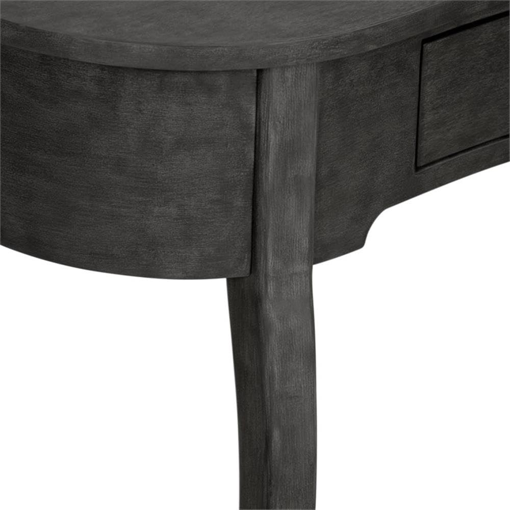 Finch Thaddeus Modern Gray Console Table - Entryway Sofa Table, Hallway Accent Table for Living Room, Bedroom & Office Decor