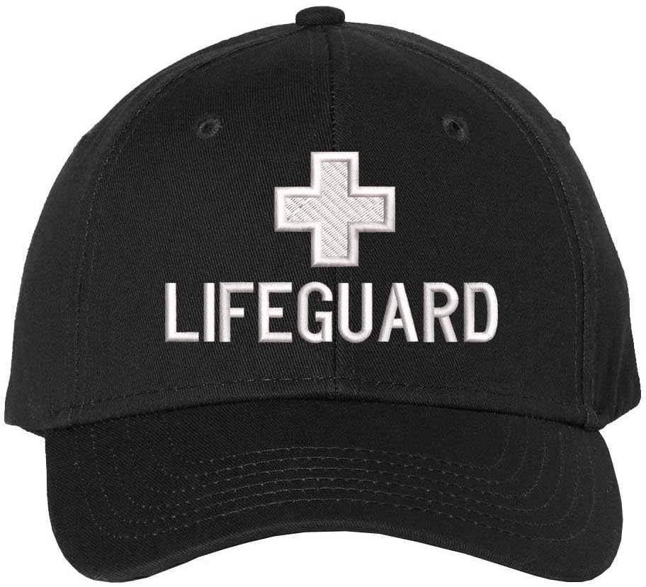 Black With White Lifeguard