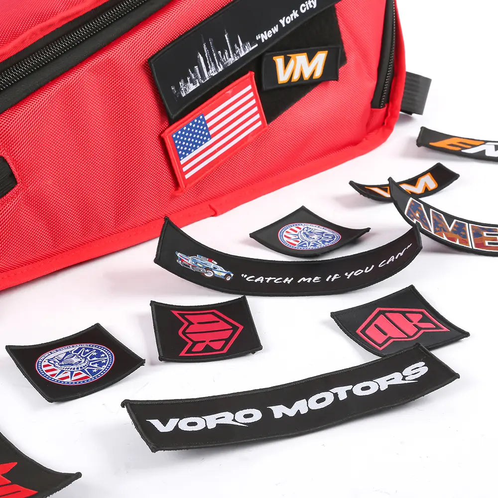 Custom Embroidered Velcro Patches - Iron On & Sew On Badges for Jackets, Hats, Bags - Perfect for DIY, Military, Police, Scouts & Uniforms