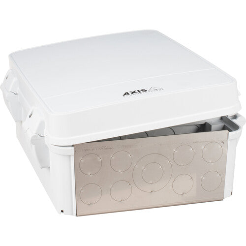 Axis Communications T98A15 VE Outdoor Surveillance Cabinet - Weatherproof Security Enclosure for IP Cameras & Network Equipment - Ideal for Parking Lots, Warehouses & Commercial Buildings