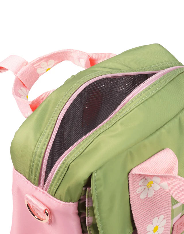 Versailles Garden Lunch Tote Bag - Elegant Floral Printed Insulated Picnic Tote by The Somewhere Co | Perfect for Outdoor Picnics, Beach Trips & Work Lunches