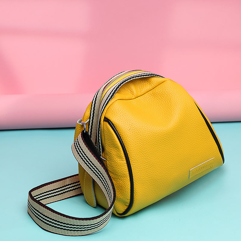 Genuine Cowhide Saddle Bags for Women - Stylish Leather Handbag for Ladies - Perfect for Casual Outings, Work & Travel Accessories