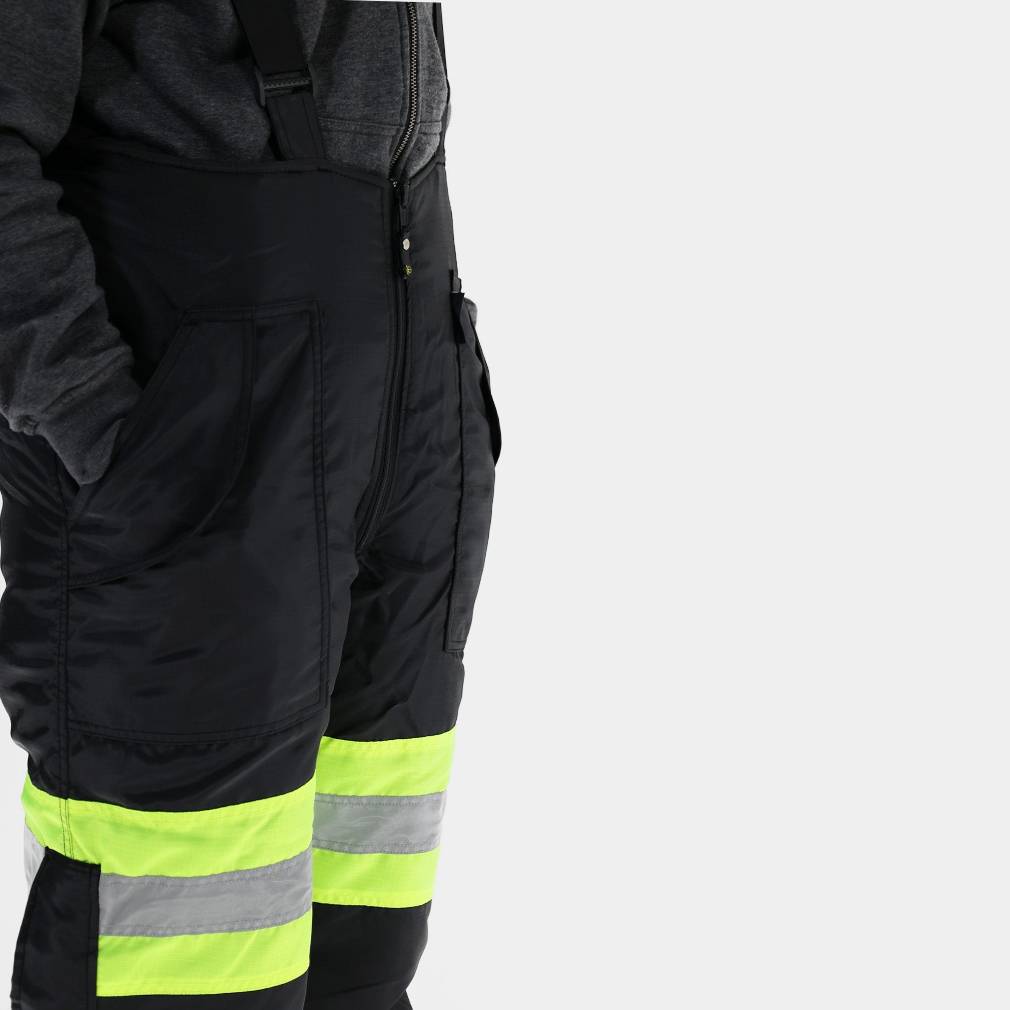 Reflex Pro Low Bib Overalls - Durable Work Overalls for Men & Women - Comfortable & Adjustable Fit - Perfect for Farming, Construction & Outdoor Work
