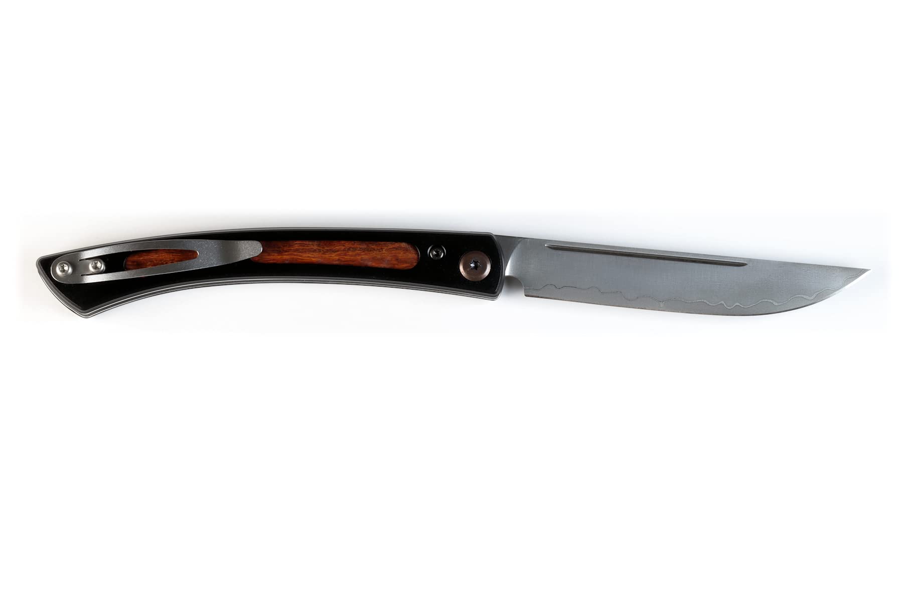 Premium Seki Japan Executive Wood Limited Edition Folding Steak Knife - Perfect for Outdoor Camping, BBQ Parties & Fine Dining Gifts