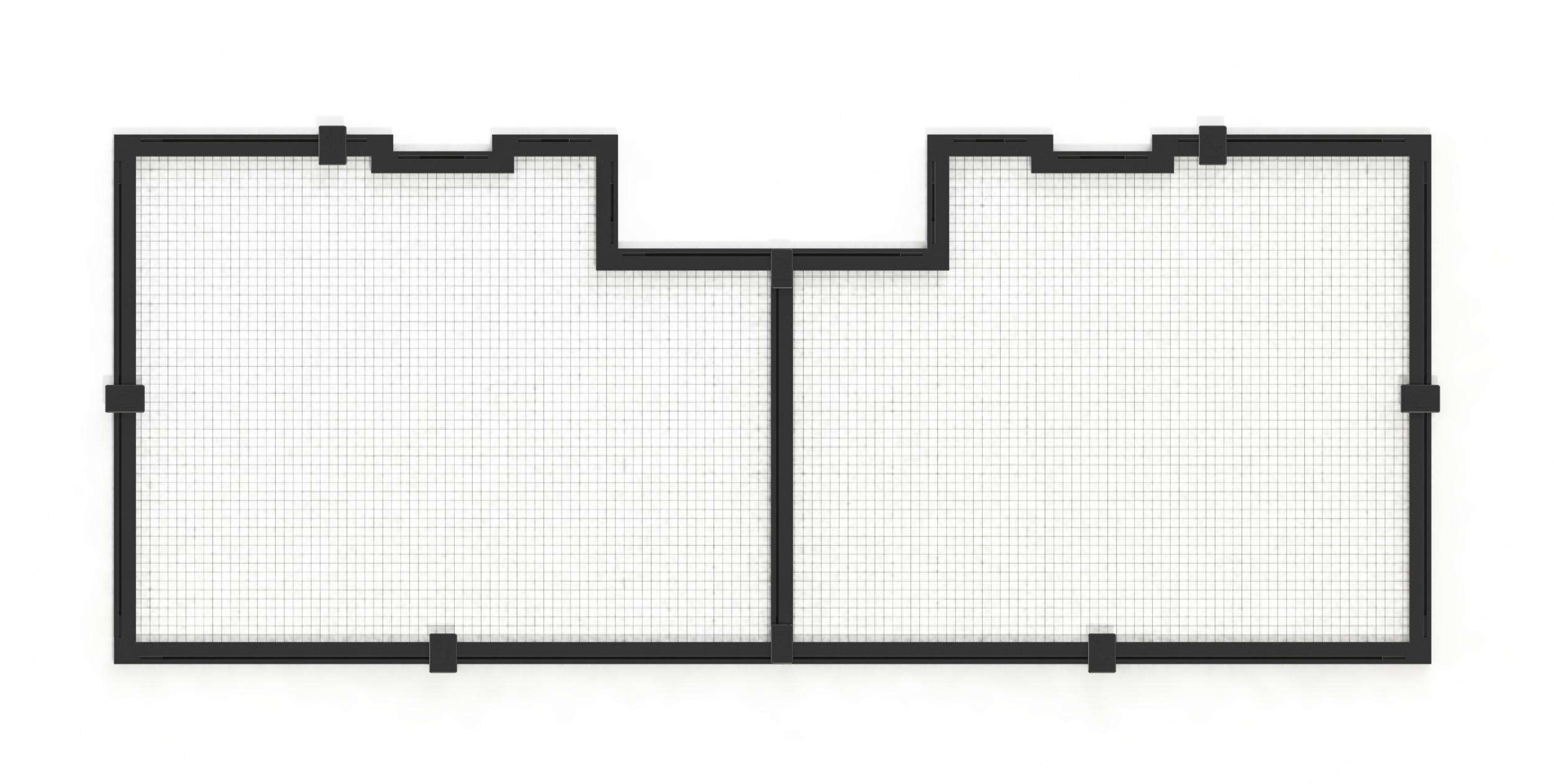 Red Sea DIY Aquarium Net Cover - Fish Tank Mesh Lid for 24, 36, 48 Inch Tanks - Prevent Fish Jumping & Debris - Perfect for Saltwater & Freshwater Aquariums