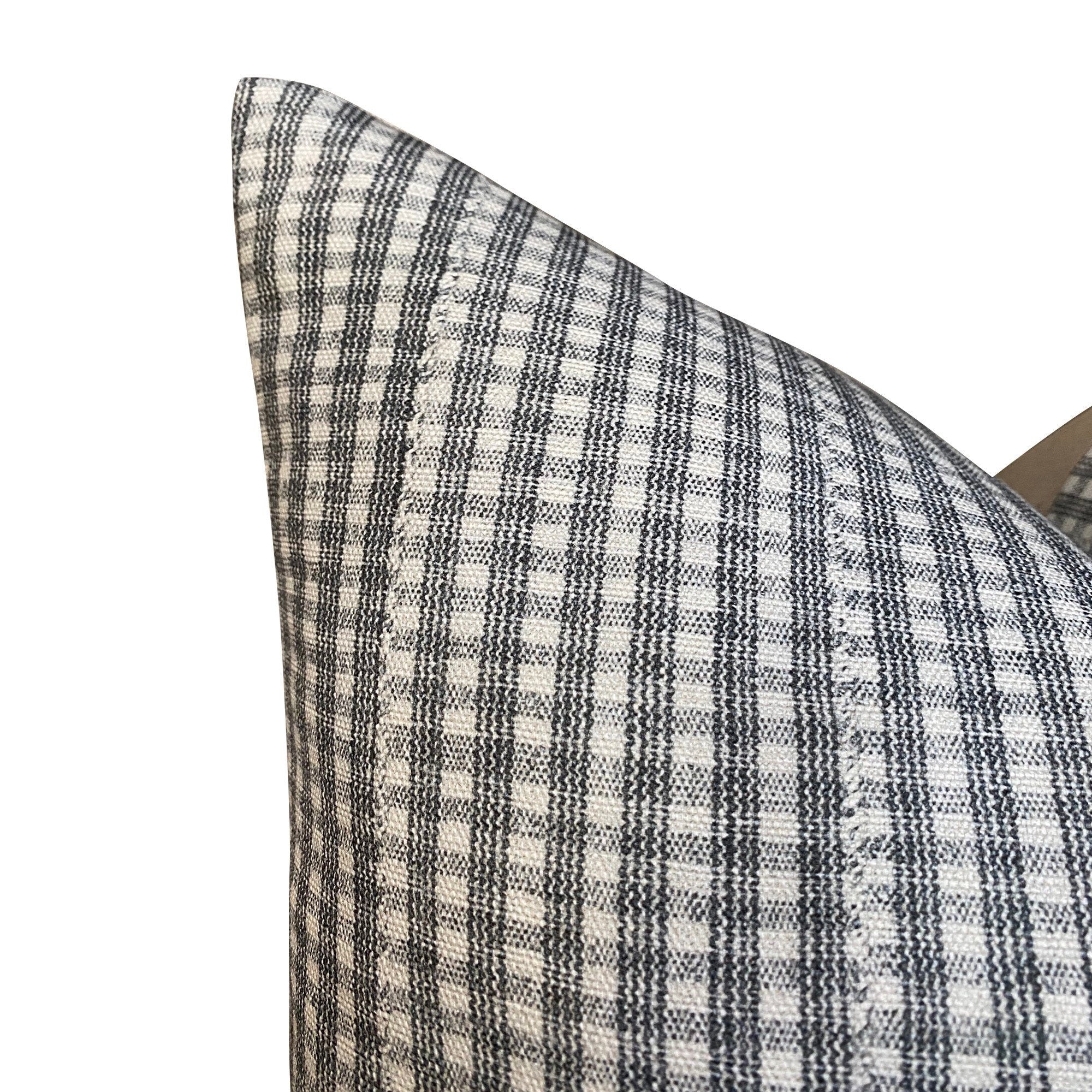 READY TO SHIP Designer Jennifer Shorto Kan Streams in Rock Pillow Cover - Luxury Decorative Throw Pillow Case for Living Room, Bedroom & Sofa Decor