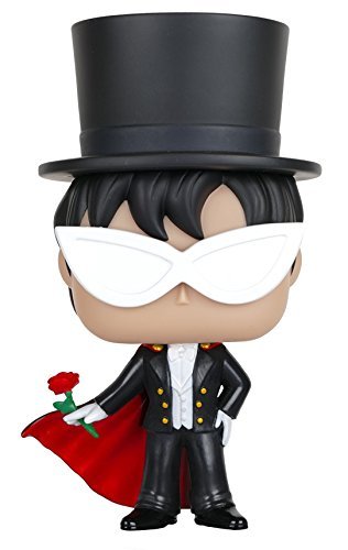 Funko POP Anime: Sailor Moon - Tuxedo Mask Collectible Action Figure | Perfect Gift for Anime Fans & Collectors | Display for Home, Office, or Anime-Themed Parties