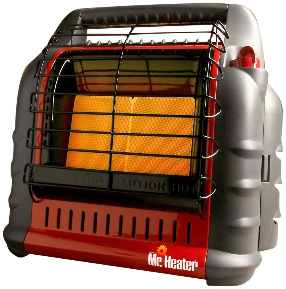 Mr. Heater F274805 Big Buddy Propane Tank Powered Heater (2-Pack) - Indoor & Outdoor Portable Heater for Camping, Tents, Garage, RV, Worksite - Safe Heating Solution for Cold Weather & Emergency Use