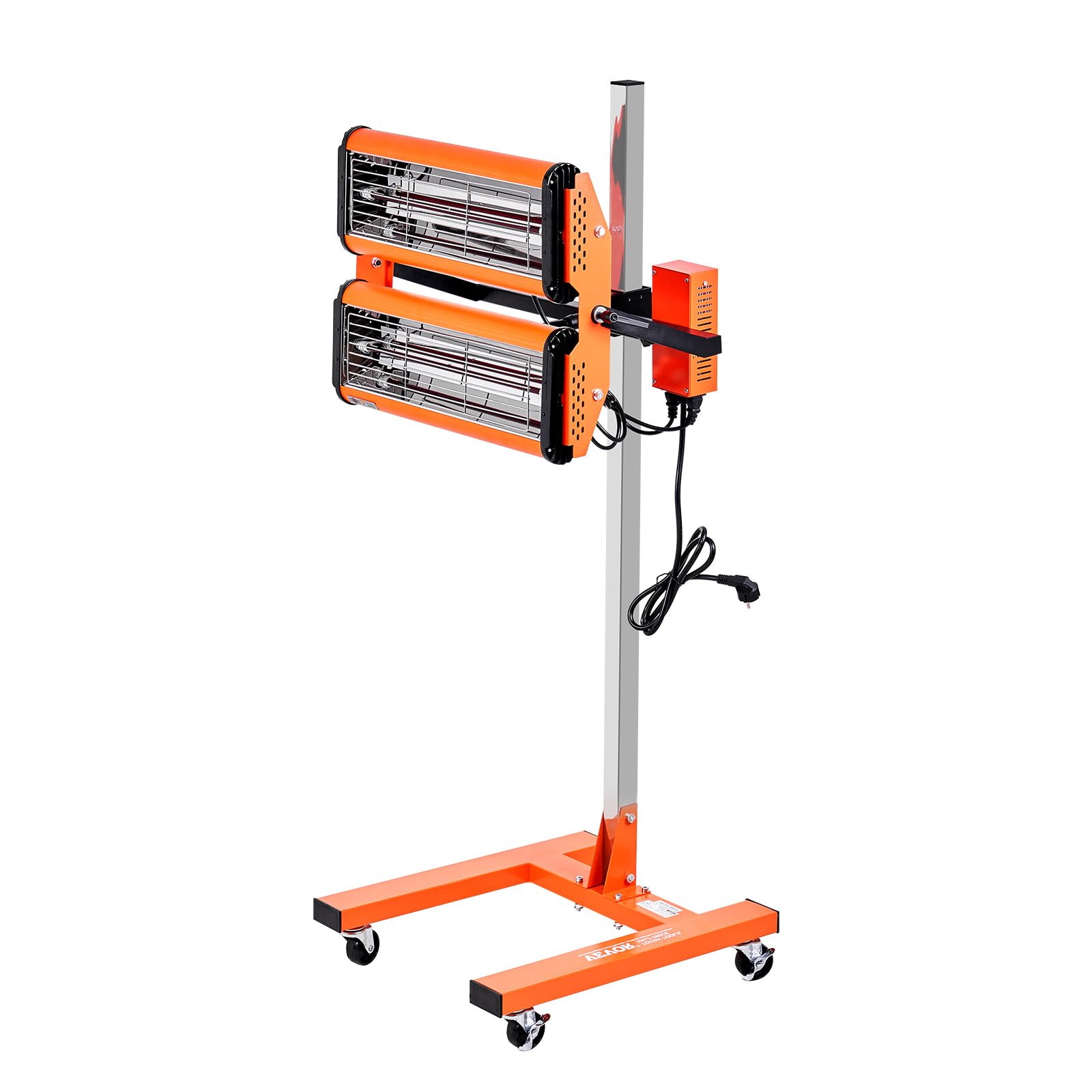 VEVOR 2000W Infrared Paint Curing Lamp - Fast Drying Car Bodywork Repair Heater with Stand | Professional Automotive Paint Dryer for DIY & Auto Shops | Perfect for Detailing, Touch-Ups & Restoration Projects