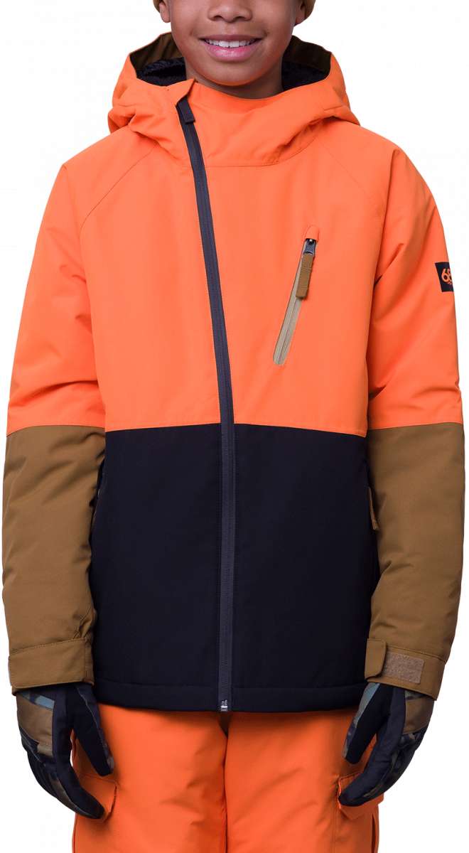 686 Boys Hydra Insulated Winter Jacket 2024 - Waterproof Snow Jacket for Kids - Warm Ski Coat for Boys - Perfect for Snowboarding, Sledding & Cold Weather Outdoor Activities