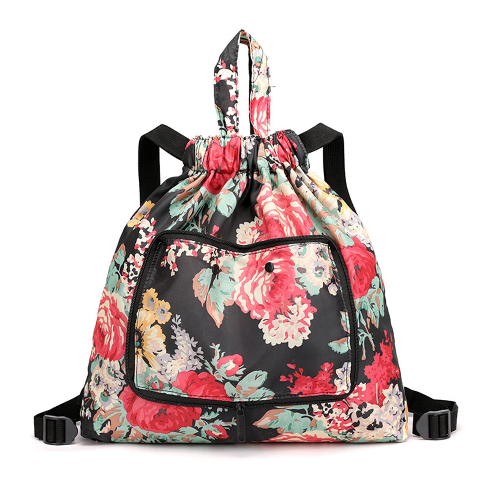 2022 New Foldable Large Capacity Travel Backpack - Waterproof Lightweight Drawstring Tote Bag for Men & Women | Perfect for Hiking, Gym, Work & Weekend Getaways