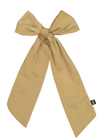 Elegant Knot Satin Bow Hair Clip - Adjustable Alligator Hair Claw for Women & Girls (One Size) - Perfect for Weddings, Parties & Everyday Styling