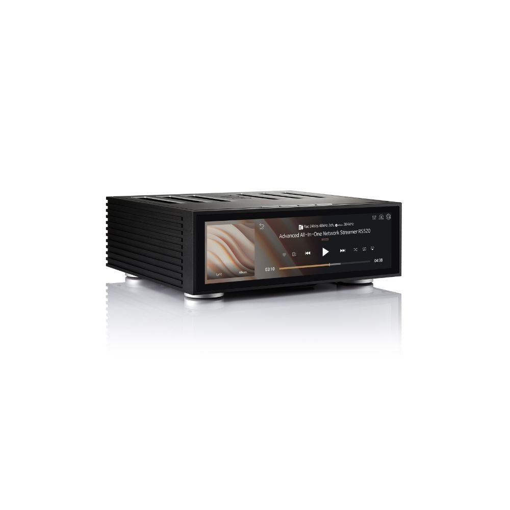 HiFi Rose RS520 High-End All-in-One Network Streamer - Audiophile Music Player for Home Theater & Hi-Fi Systems | Perfect for Streaming, Multi-Room Audio & High-Resolution Music Playback