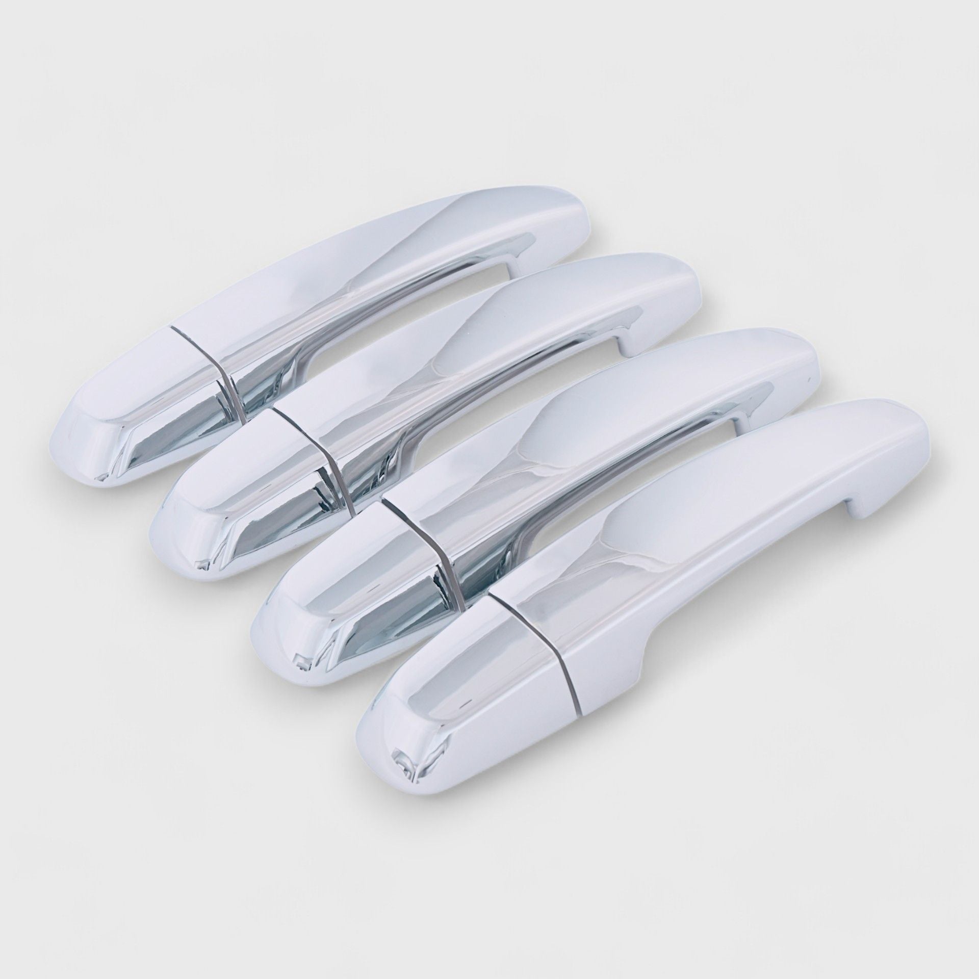 Chrome Door Handle Cover - Patented Design for Chevrolet Cars & Trucks | Durable Protection Against Scratches & Wear | Perfect for Daily Commute & Road Trips