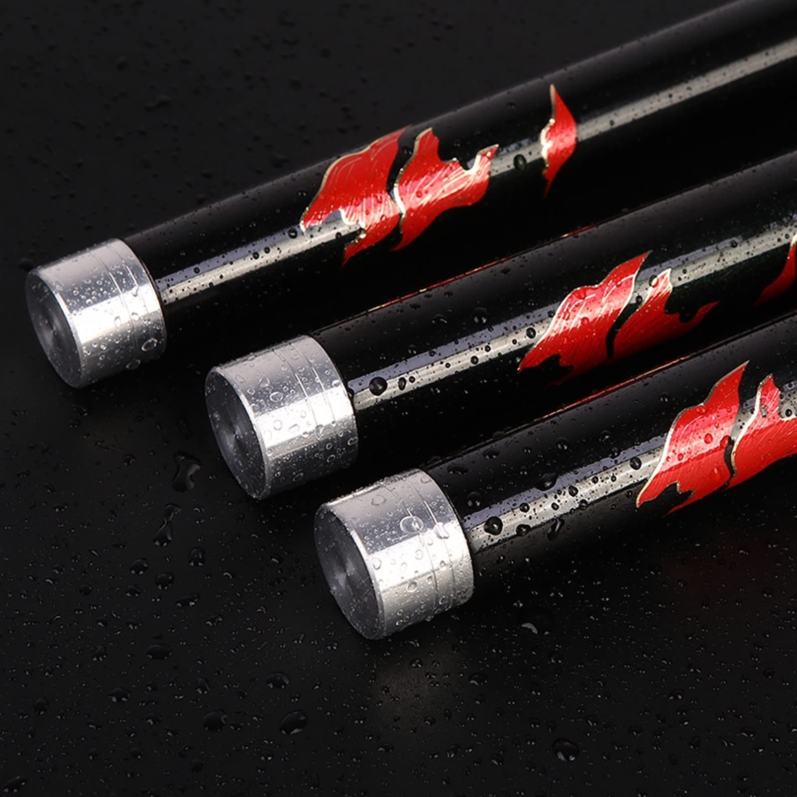 Ultralight Travel Fishing Rod - Carbon Fiber Telescopic Fishing Pole for Summer Stream & Freshwater Fishing | Portable & Durable Carp Rod (4.5M, Black) - Perfect for Camping, Backpacking & Outdoor Adventures