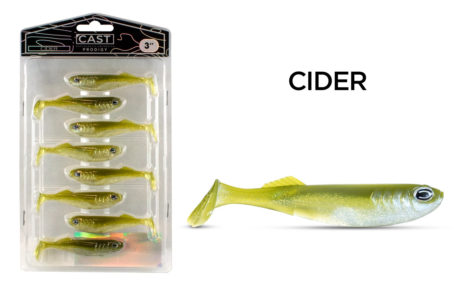 Cast Prodigy 3 Fishing Lure - Premium Bass & Trout Bait for Freshwater & Saltwater - Perfect for Casting, Trolling & Jigging