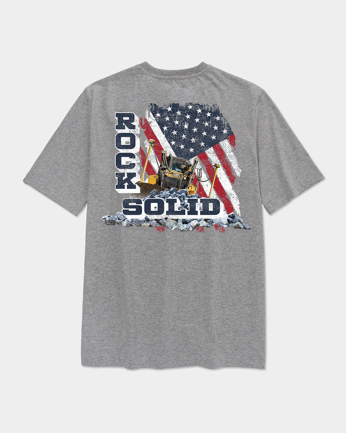 Men's Rock Solid Graphic T-Shirt - Stylish Casual Tee for Everyday Wear | Perfect for Outings, Gym & Street Fashion