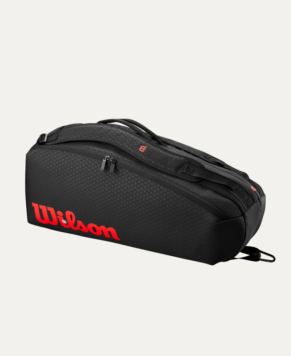 Wilson Clash V3 Super Tour 6 Pack Tennis Bag - Premium Tennis Equipment for Men & Women - Perfect for Tournaments, Training & Travel