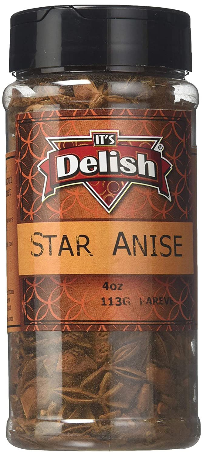 Premium Whole Star Anise Pods - 100% Natural Chinese Spice for Baking, Tea & Asian Cooking - Perfect for Pho, Mulled Wine & Holiday Recipes