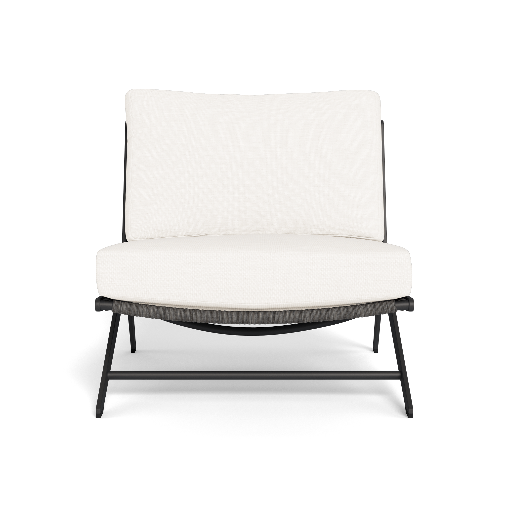 Loop Easy Chair - Modern Ergonomic Lounge Chair for Living Room, Bedroom & Office - Comfortable Reading & Relaxation Chair with Sturdy Metal Frame
