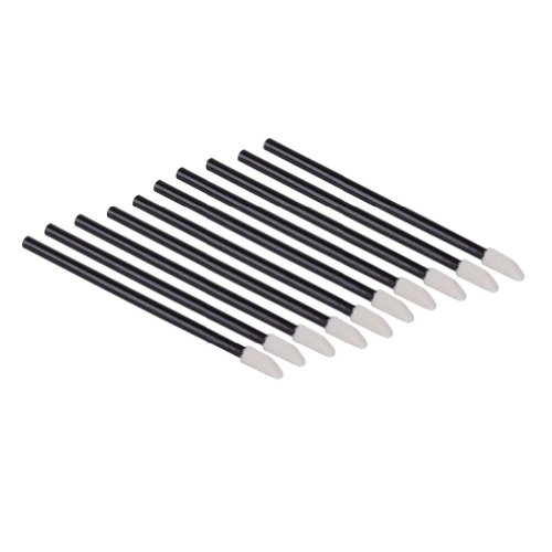 UZZO 500 PCS Disposable Lip Brush Set - Lipstick & Gloss Applicator Wands for Precise Makeup Application | Perfect for Professional Salons, Home Use & Travel Makeup Kits