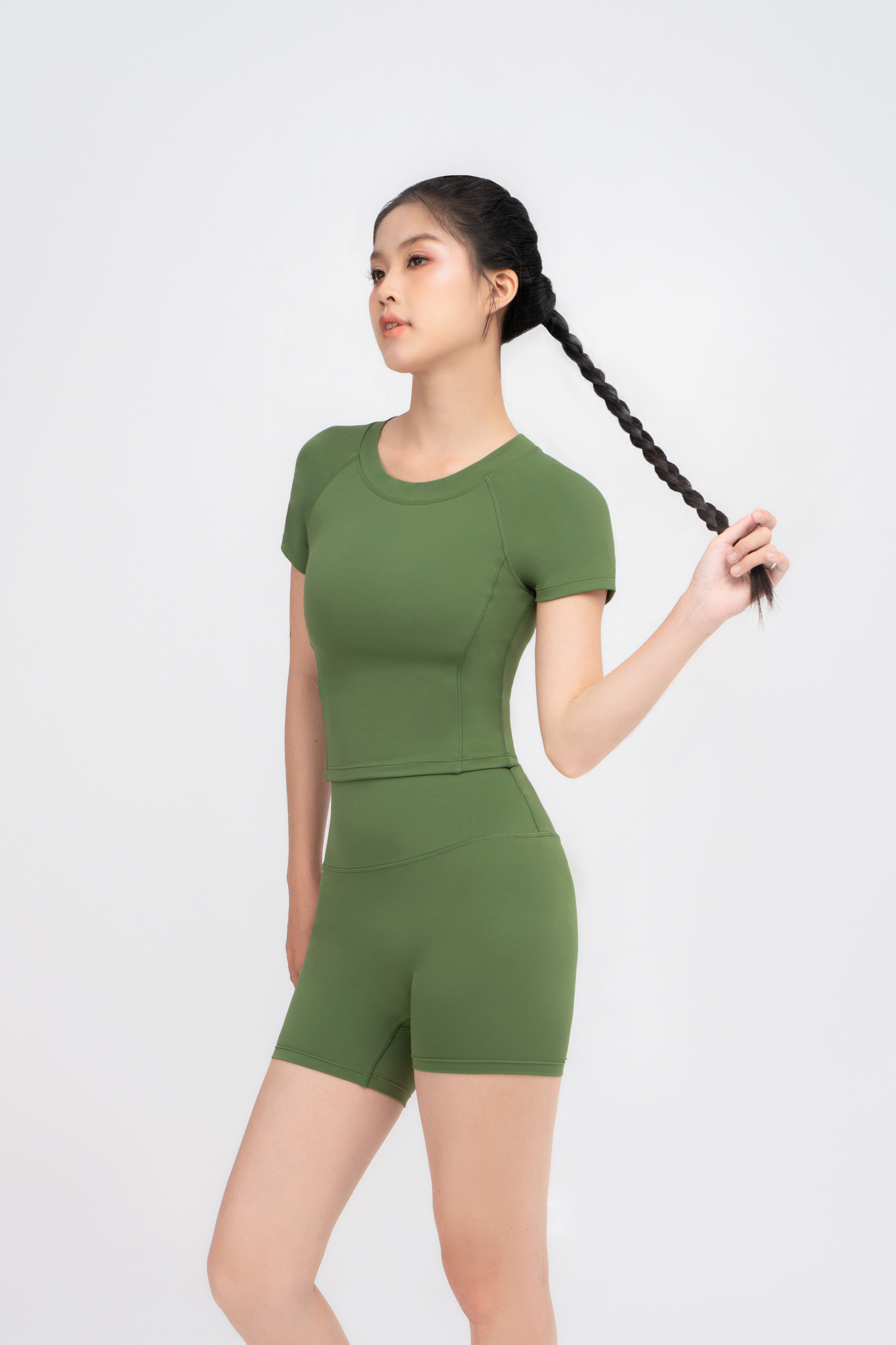 HK Cropped Top for Women - Stylish & Comfortable Evergreen Fashion | Perfect for Casual Outfits, Summer Wear & Layering