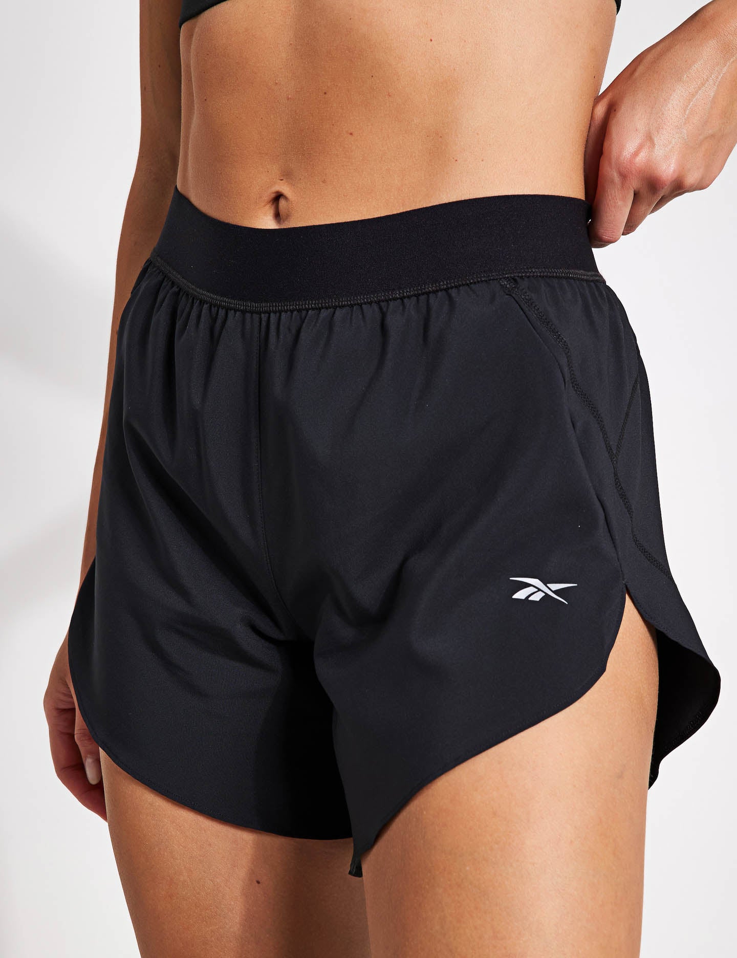 2 in 1 Running Shorts with Built-in Liner - Night Black | Moisture-Wicking & Breathable for Men's Workout, Gym & Outdoor Activities